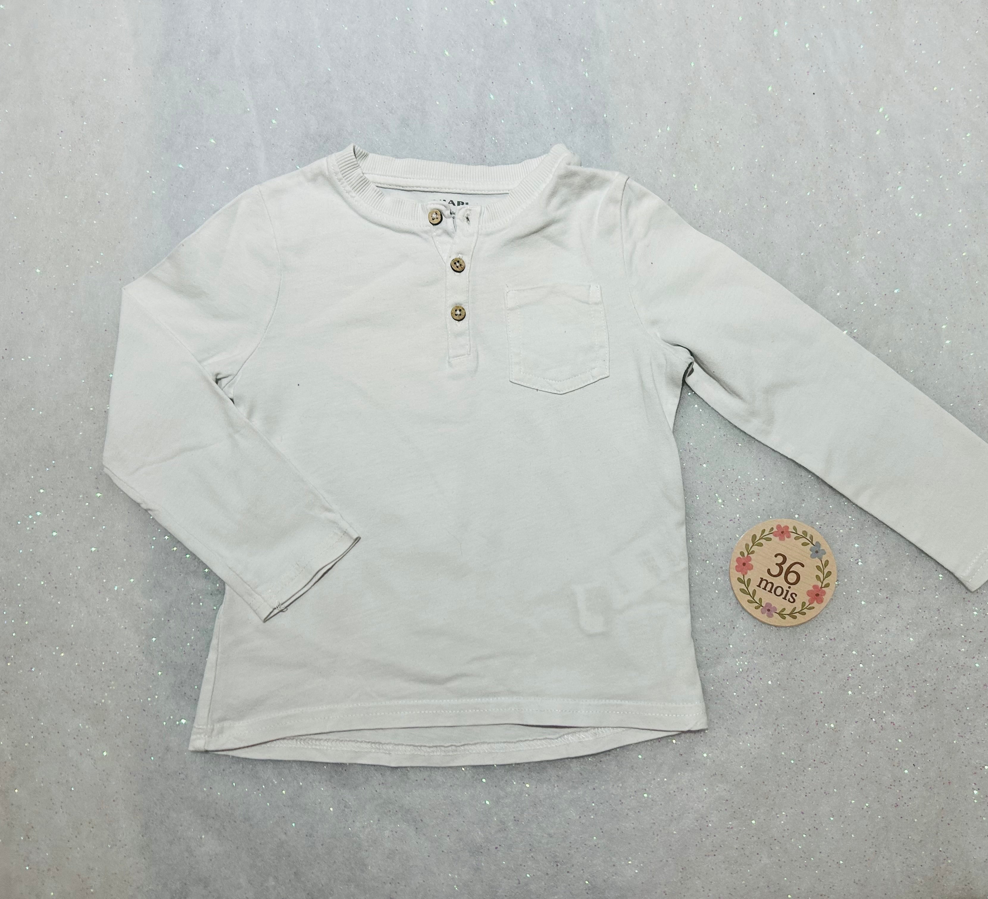 T-shirt manches longues Kiabi
