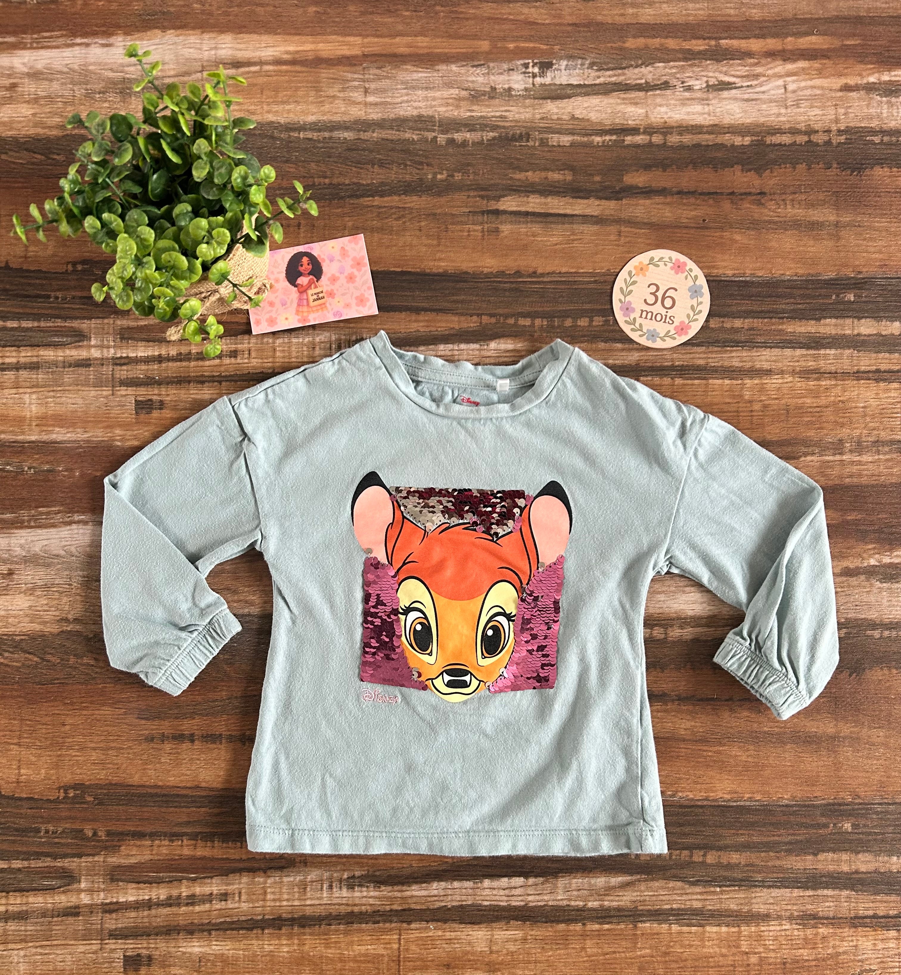 T-shirt manches longues Disney