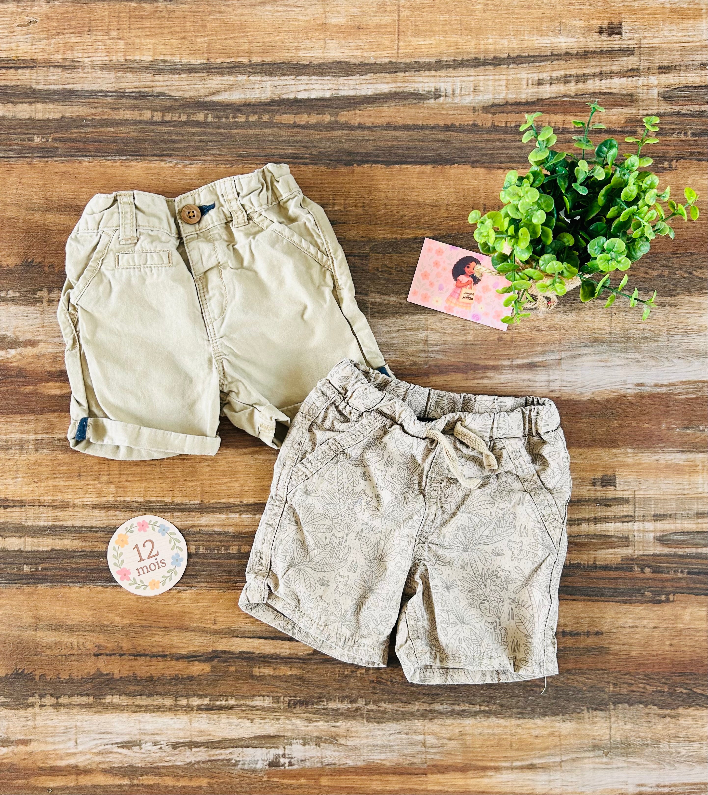 Lot de shorts Kiabi