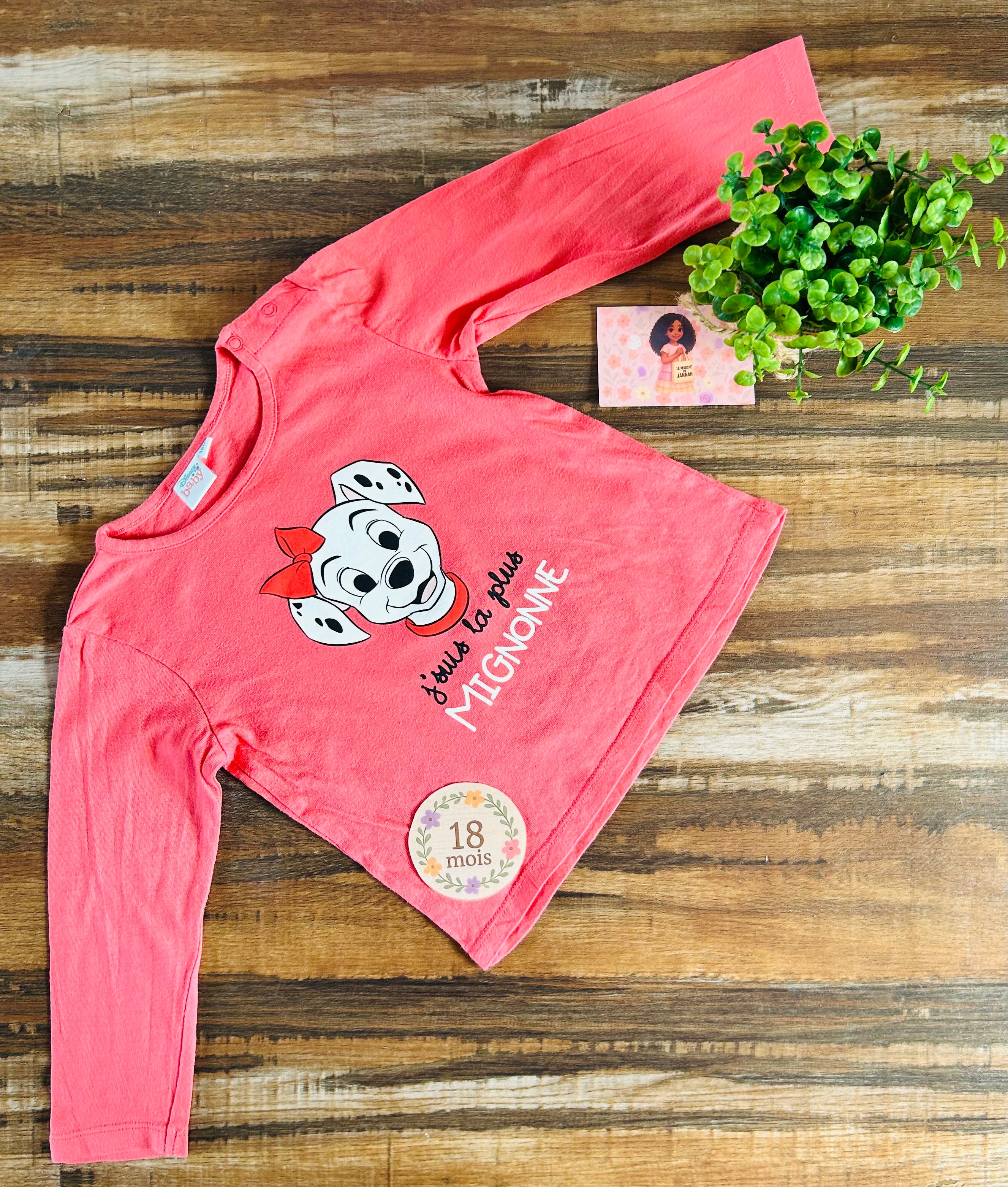 T-shirt manches longues Disney
