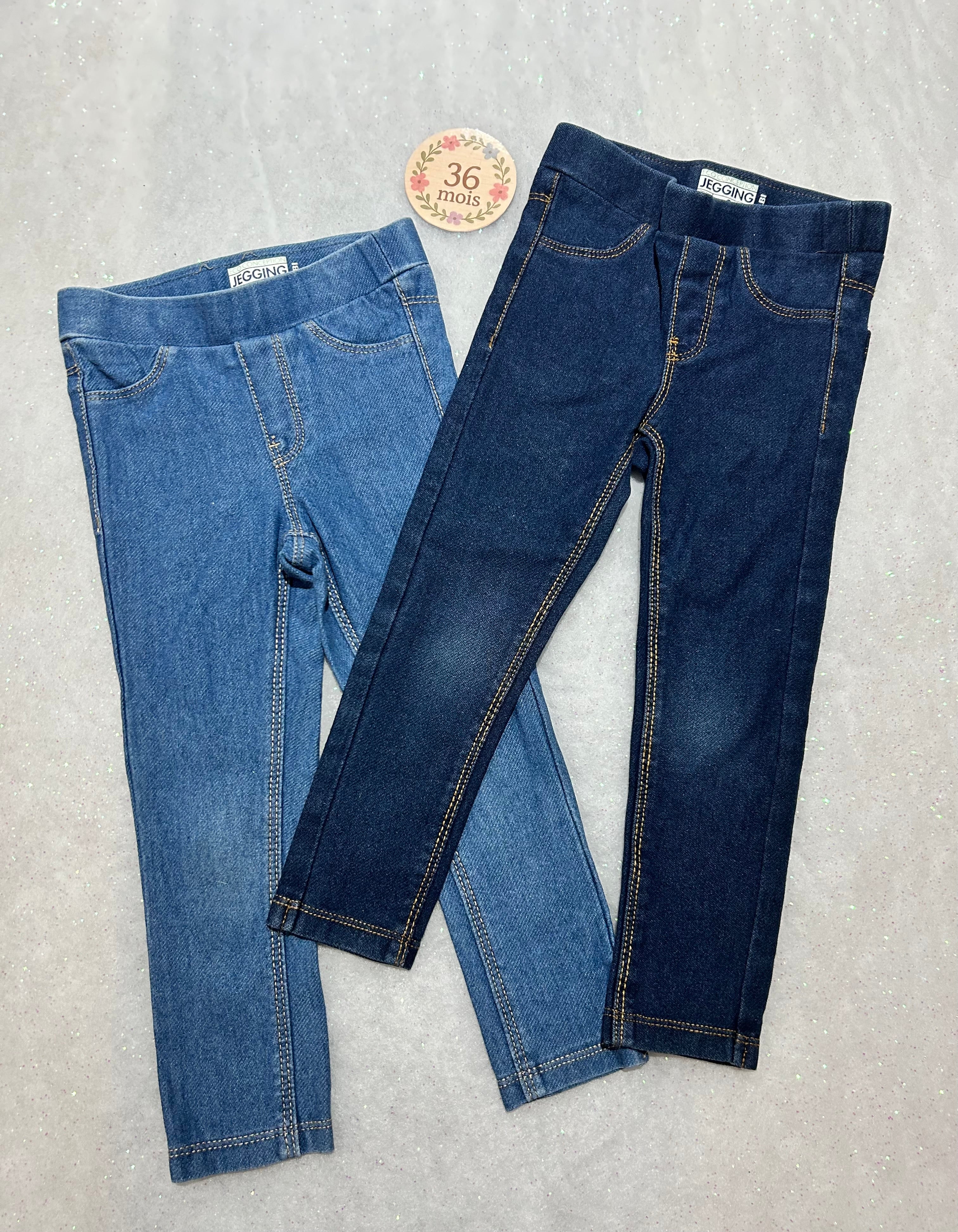 Lot de Jegging Kiabi