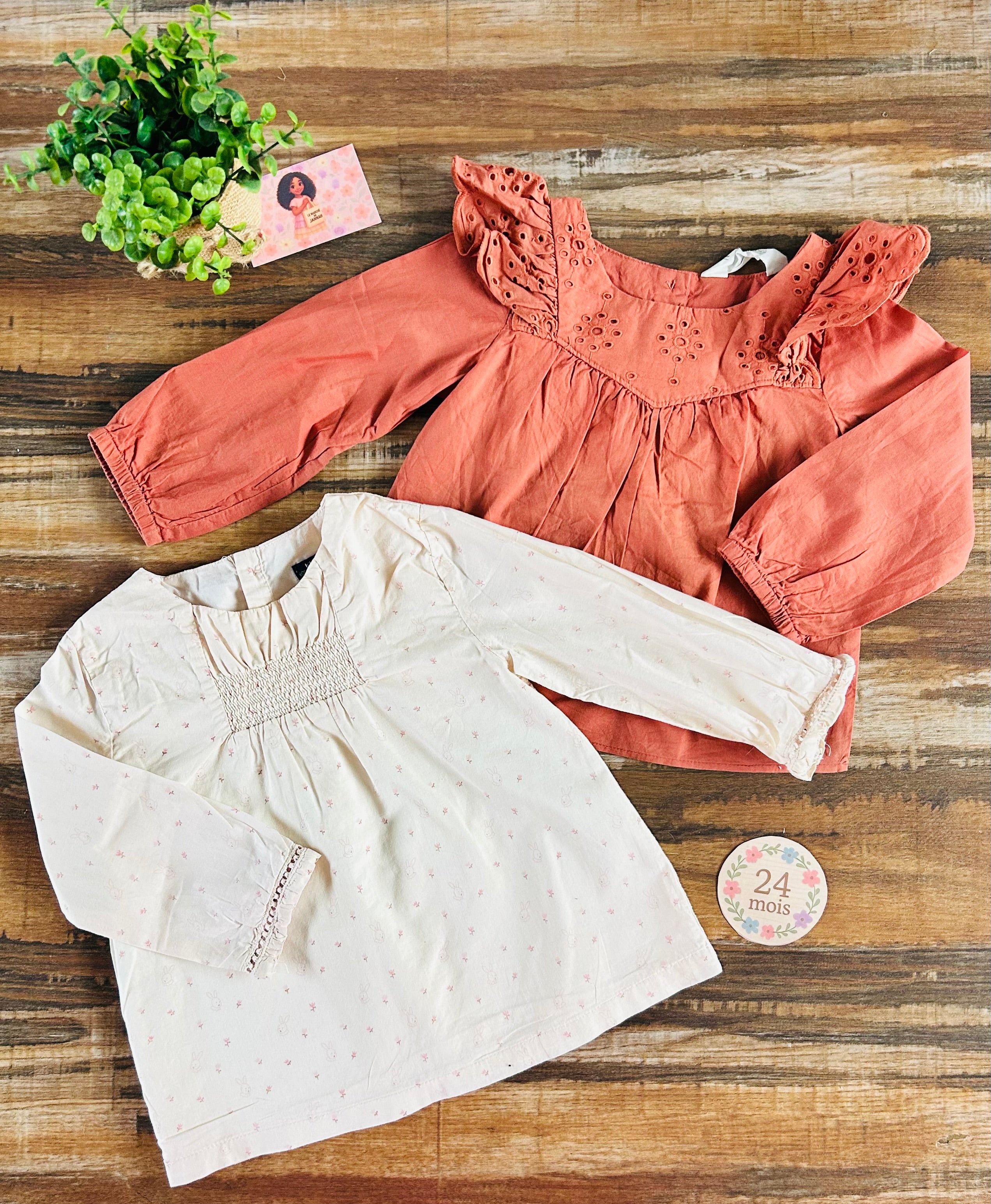 Lot de chemisiers Kiabi