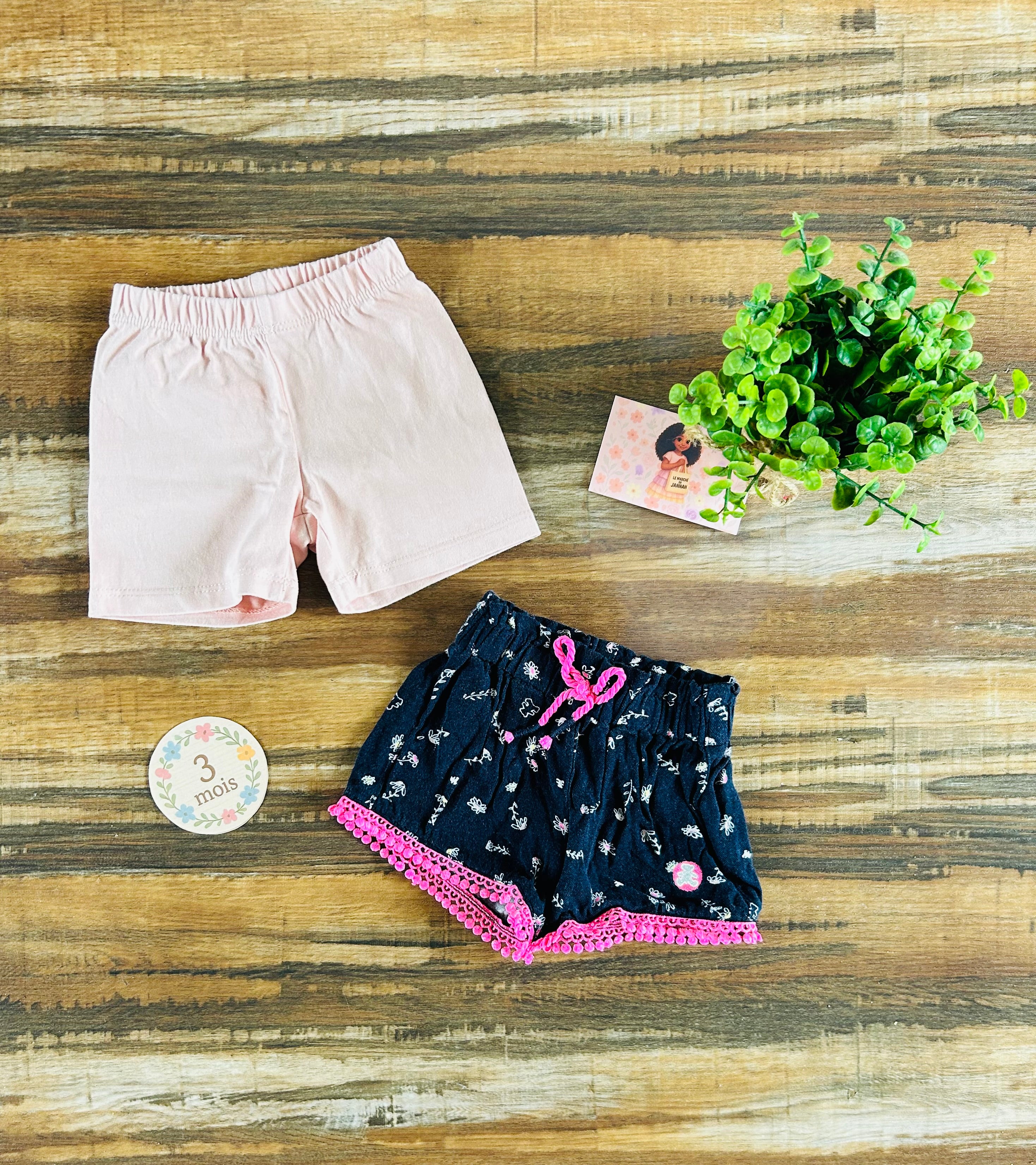 Lot de shorts Lulu castagnette