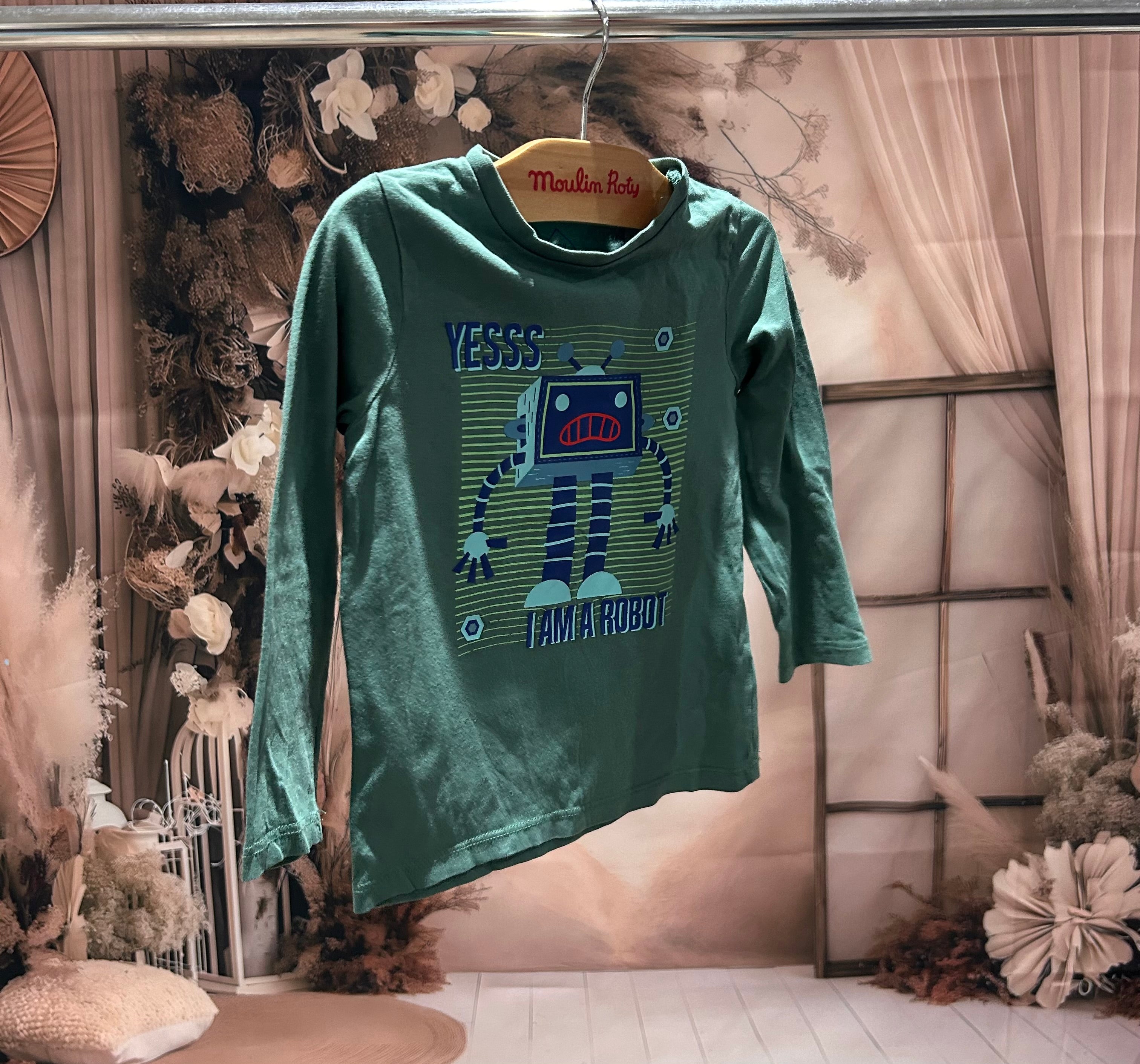 T-shirt manches longues Tex ~ 24 mois