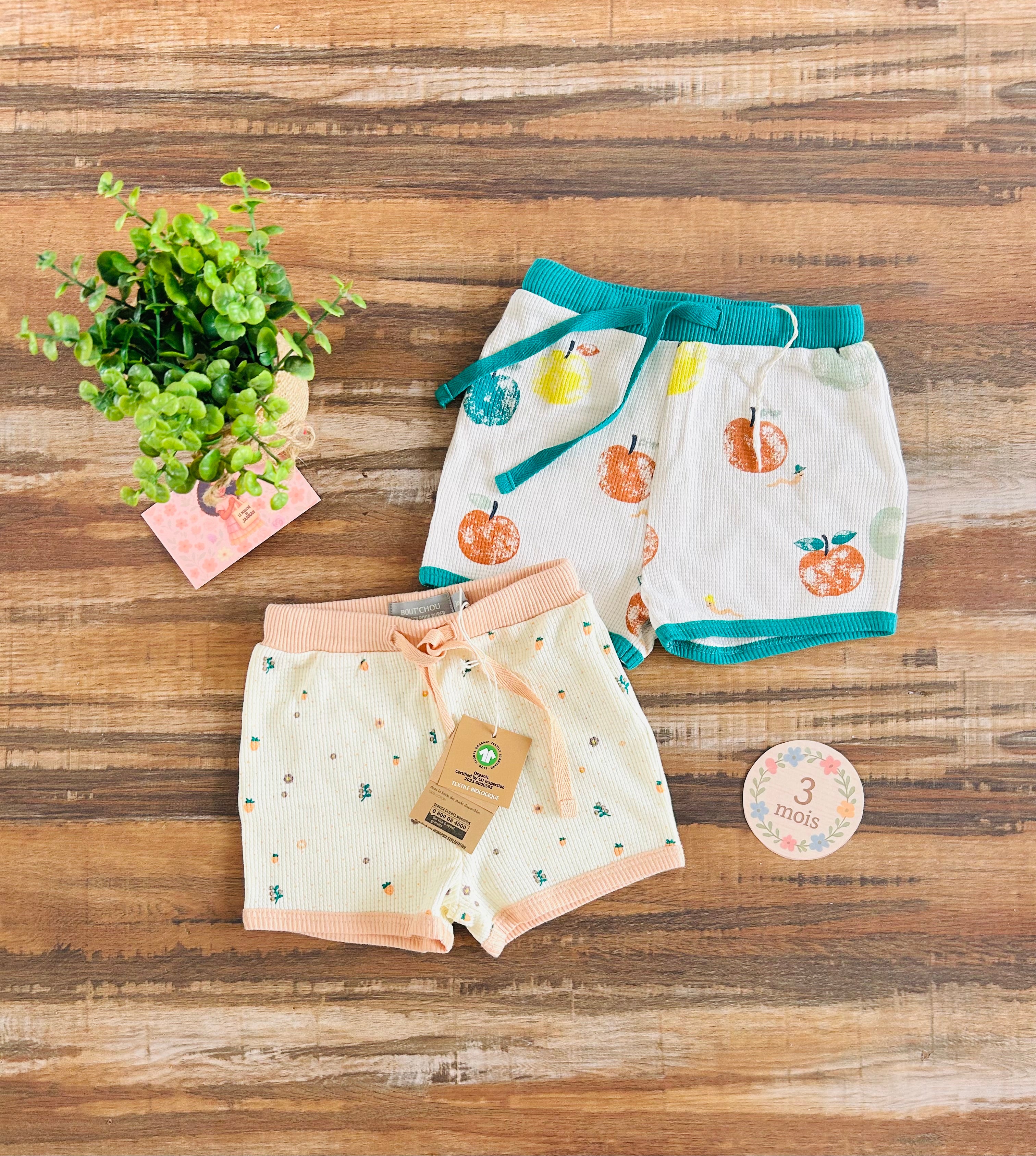 Lot de shorts Bout’chou