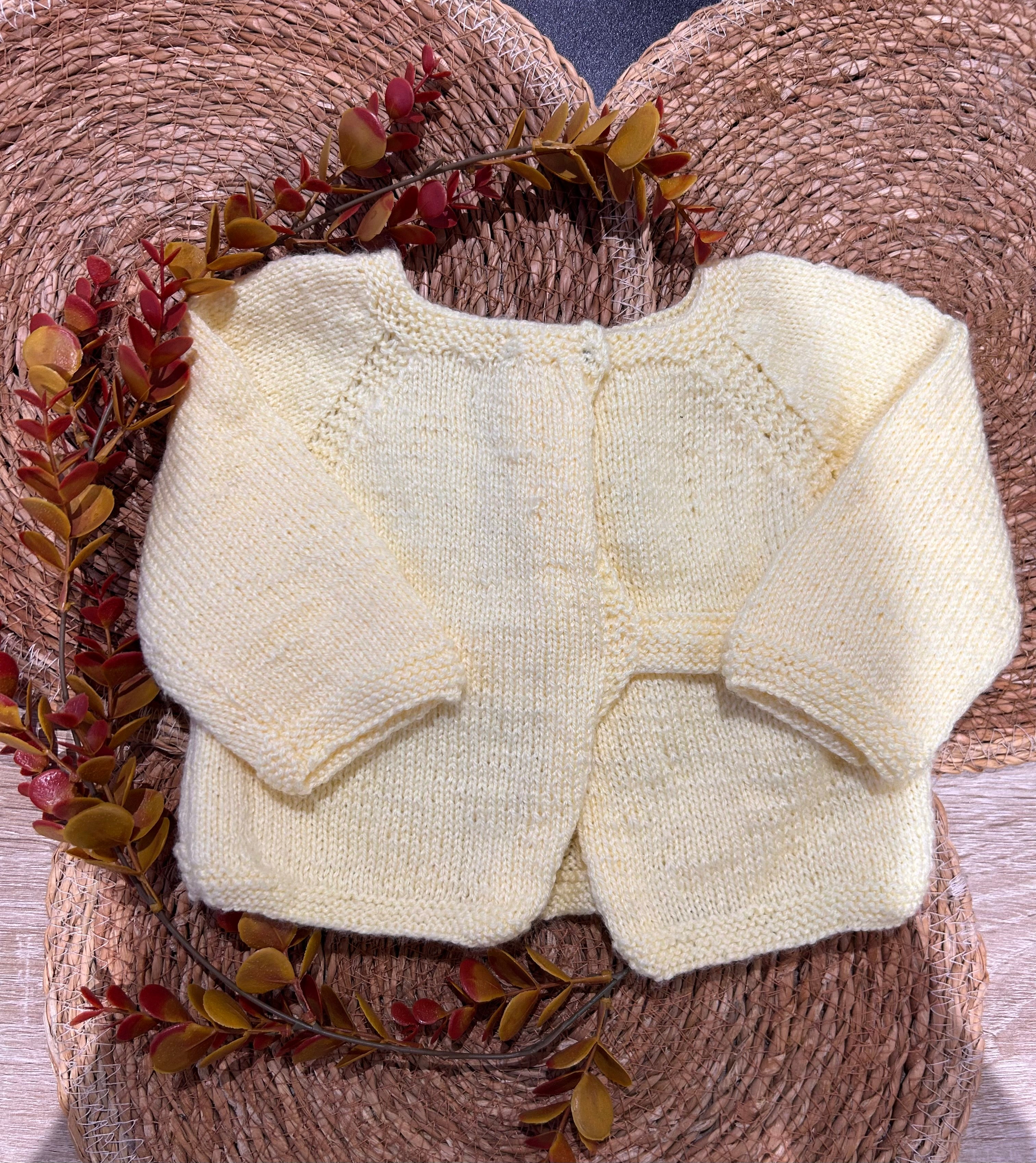 Gilet fait mains
