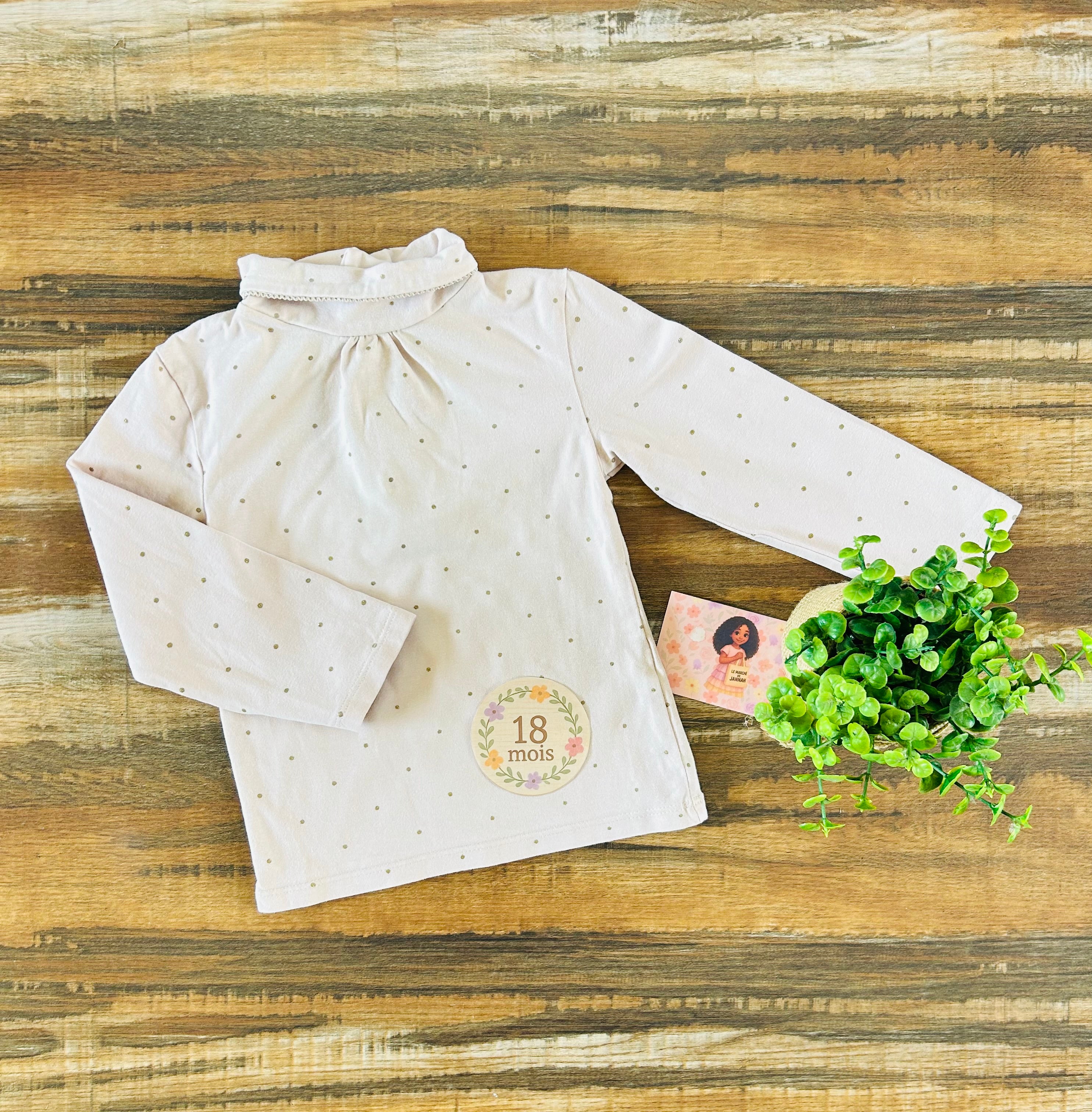 T-shirt manches longues Kiabi