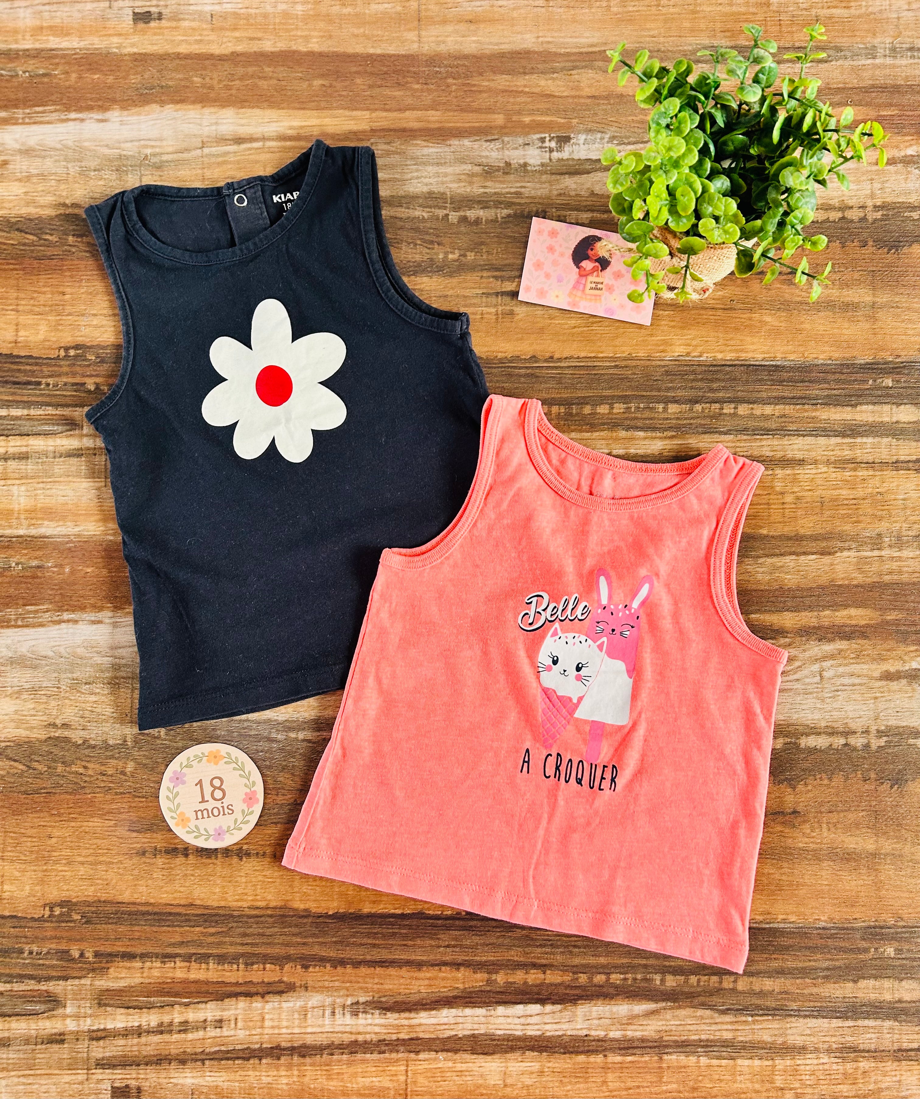 Lot de débardeurs Kiabi