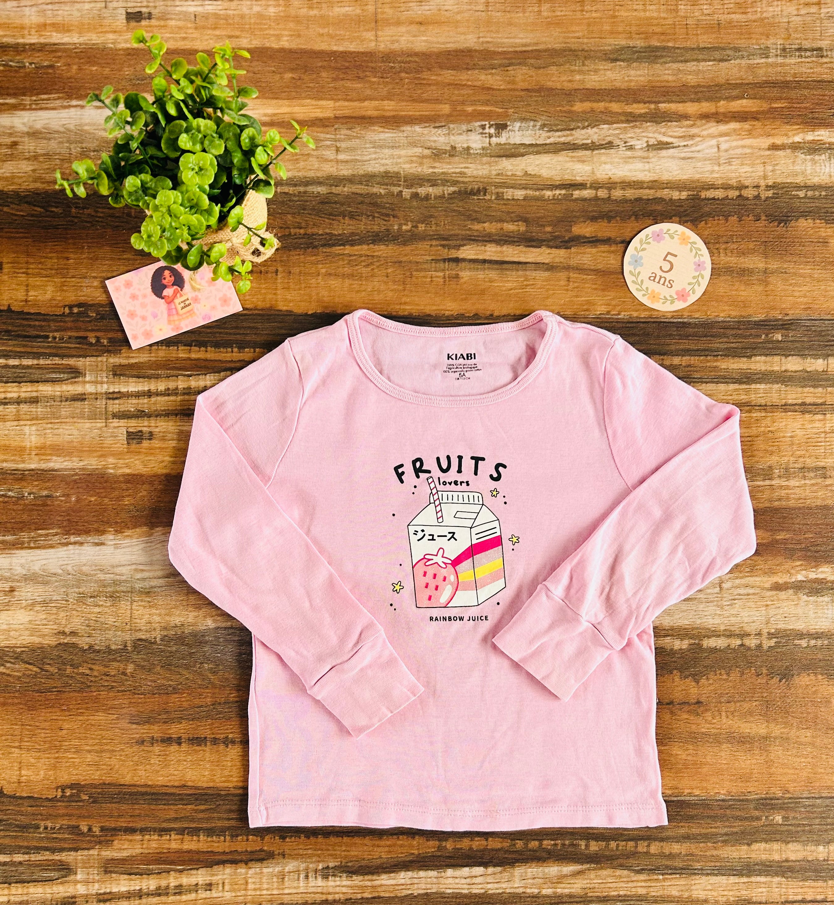 T-shirt manches longues Kiabi