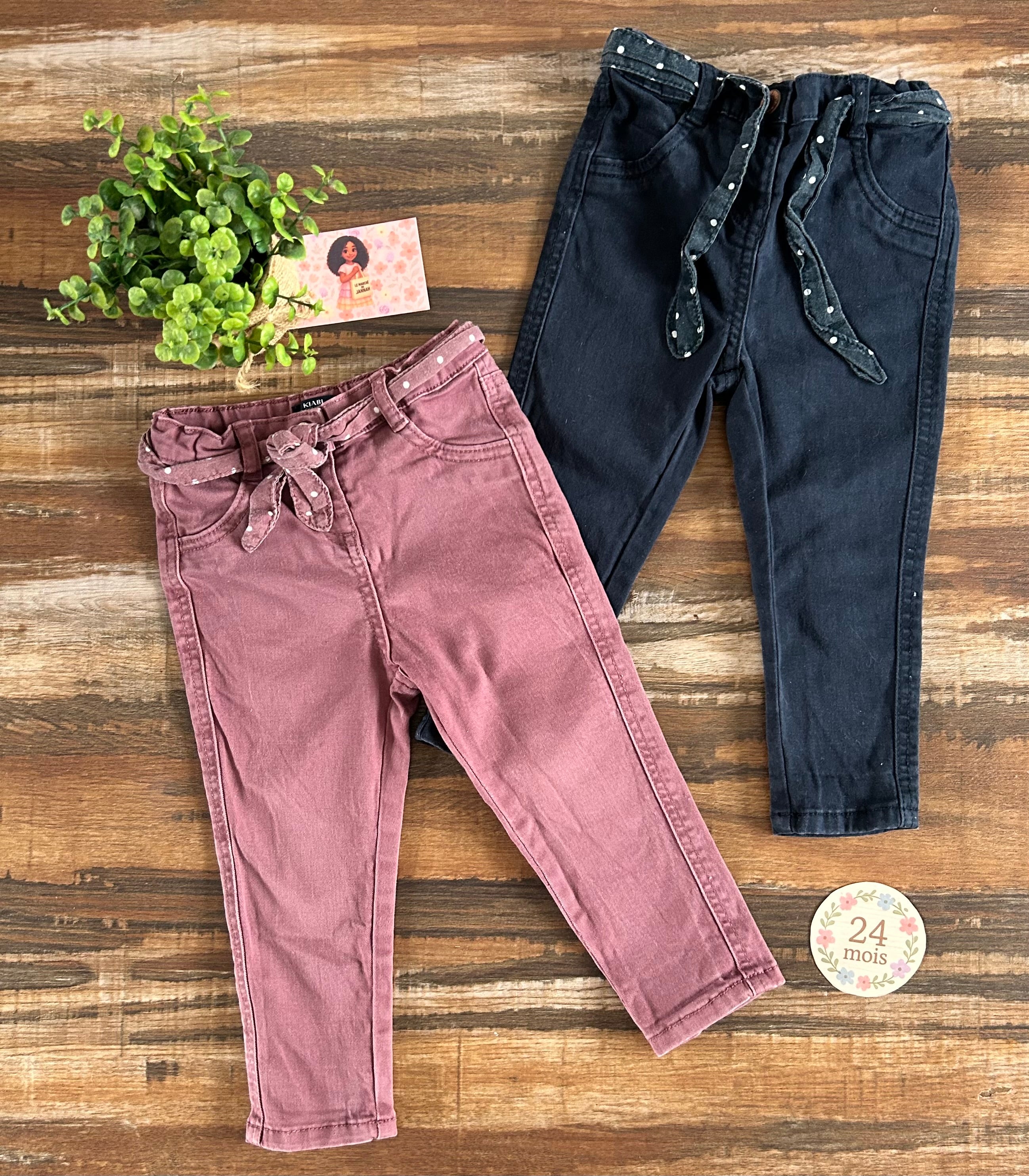 Lot de 2 jeans Kiabi