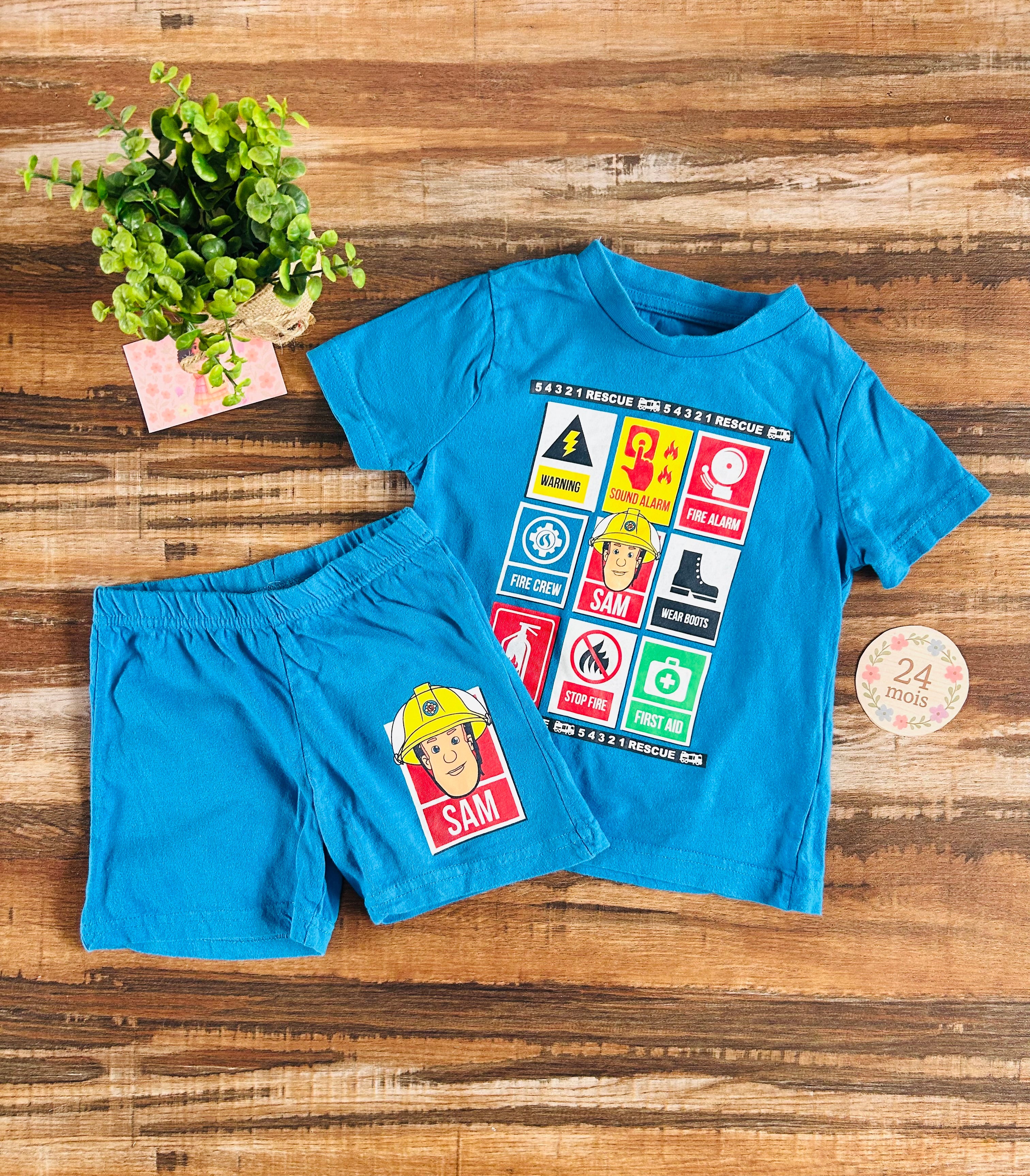 Pyjama Sam le pompier