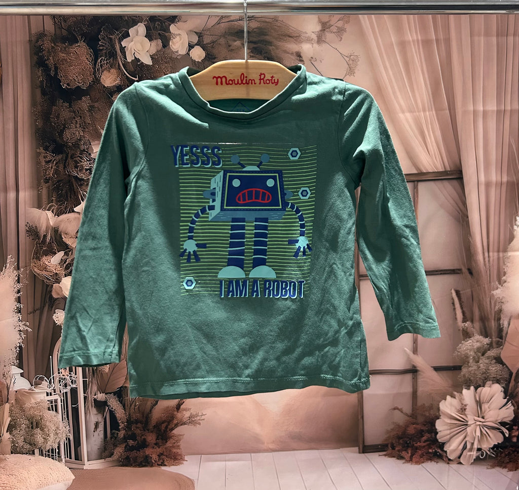 T-shirt manches longues Tex ~ 24 mois