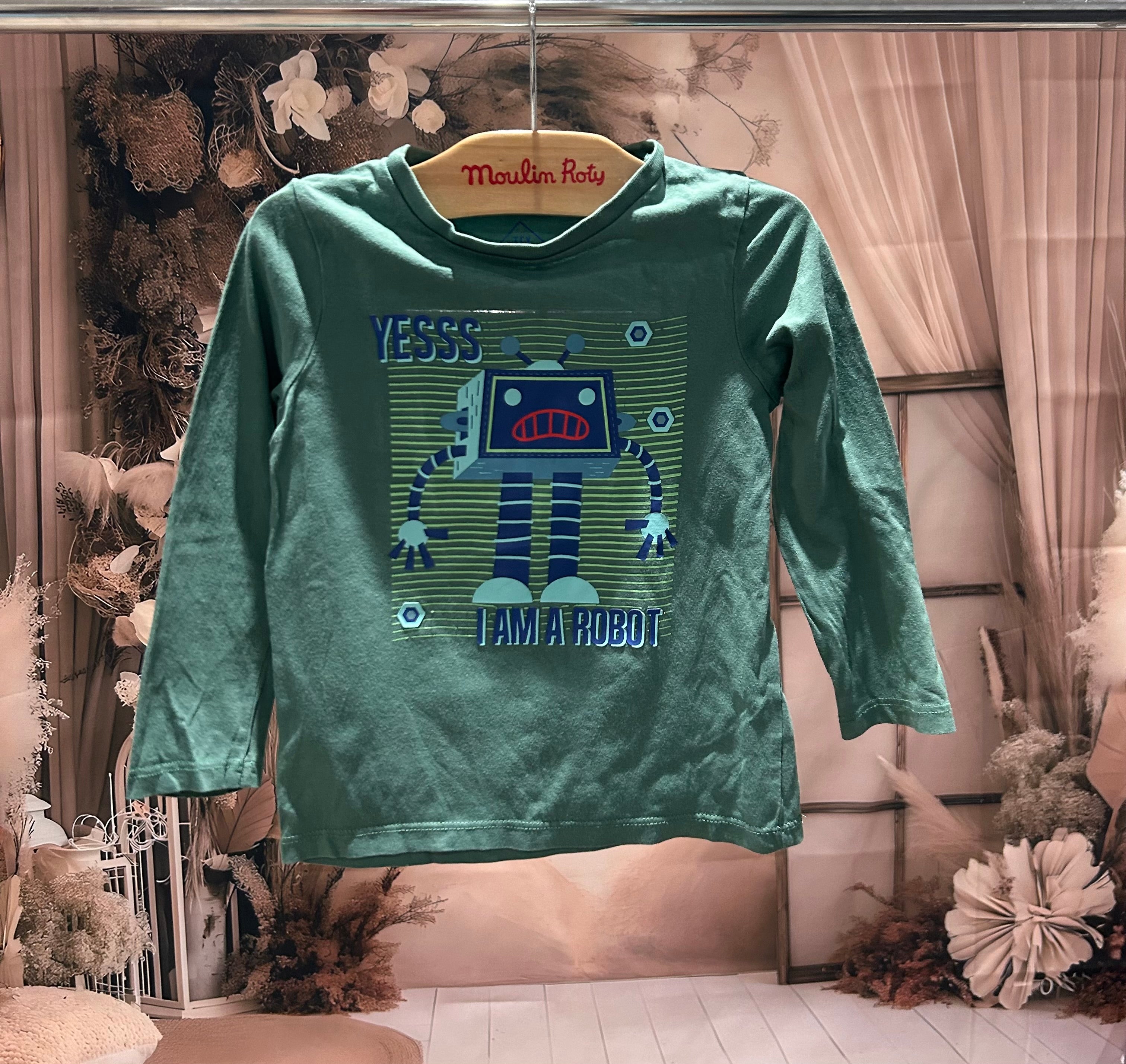 T-shirt manches longues Tex ~ 24 mois