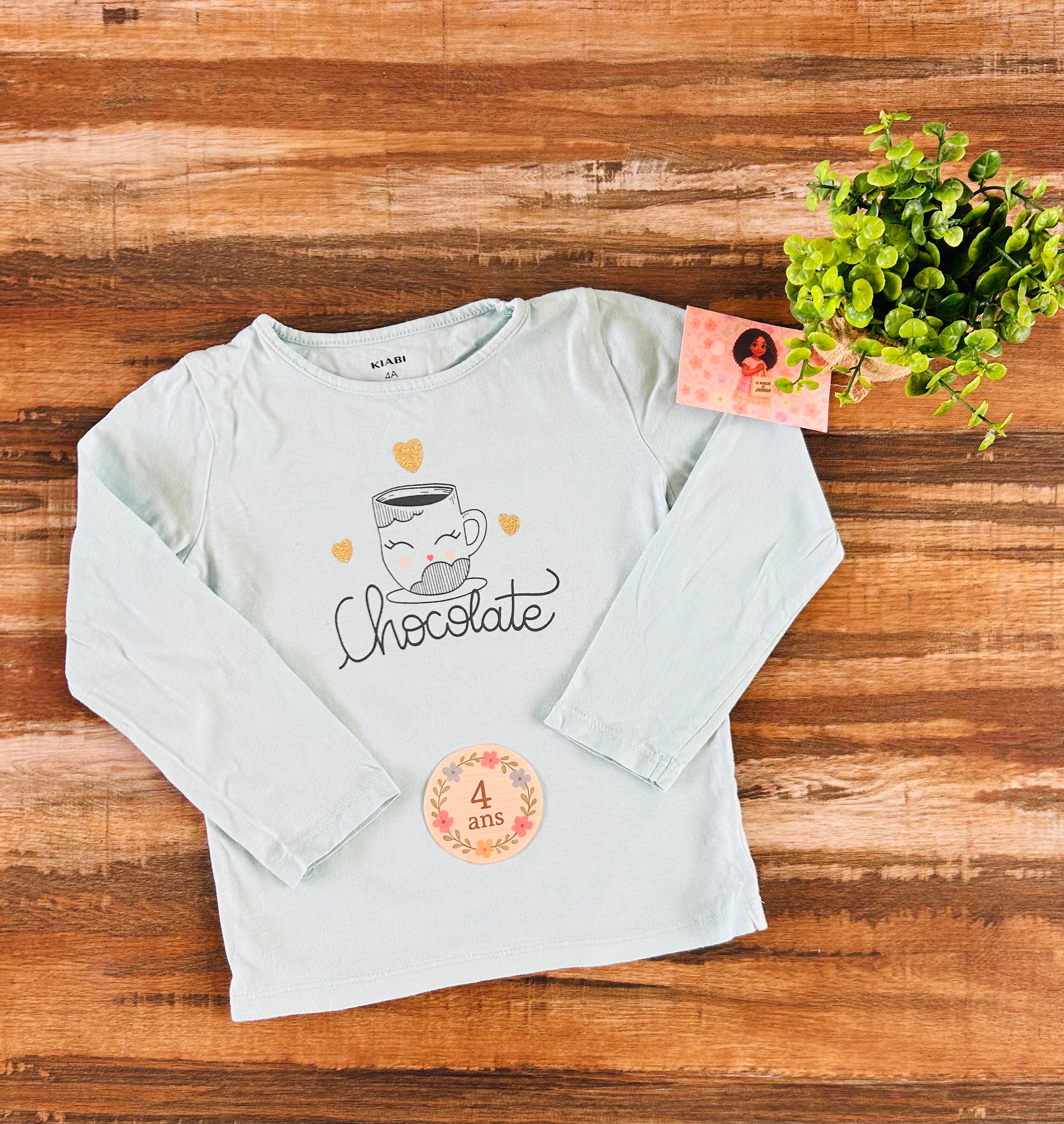 T-shirt manches longues Kiabi