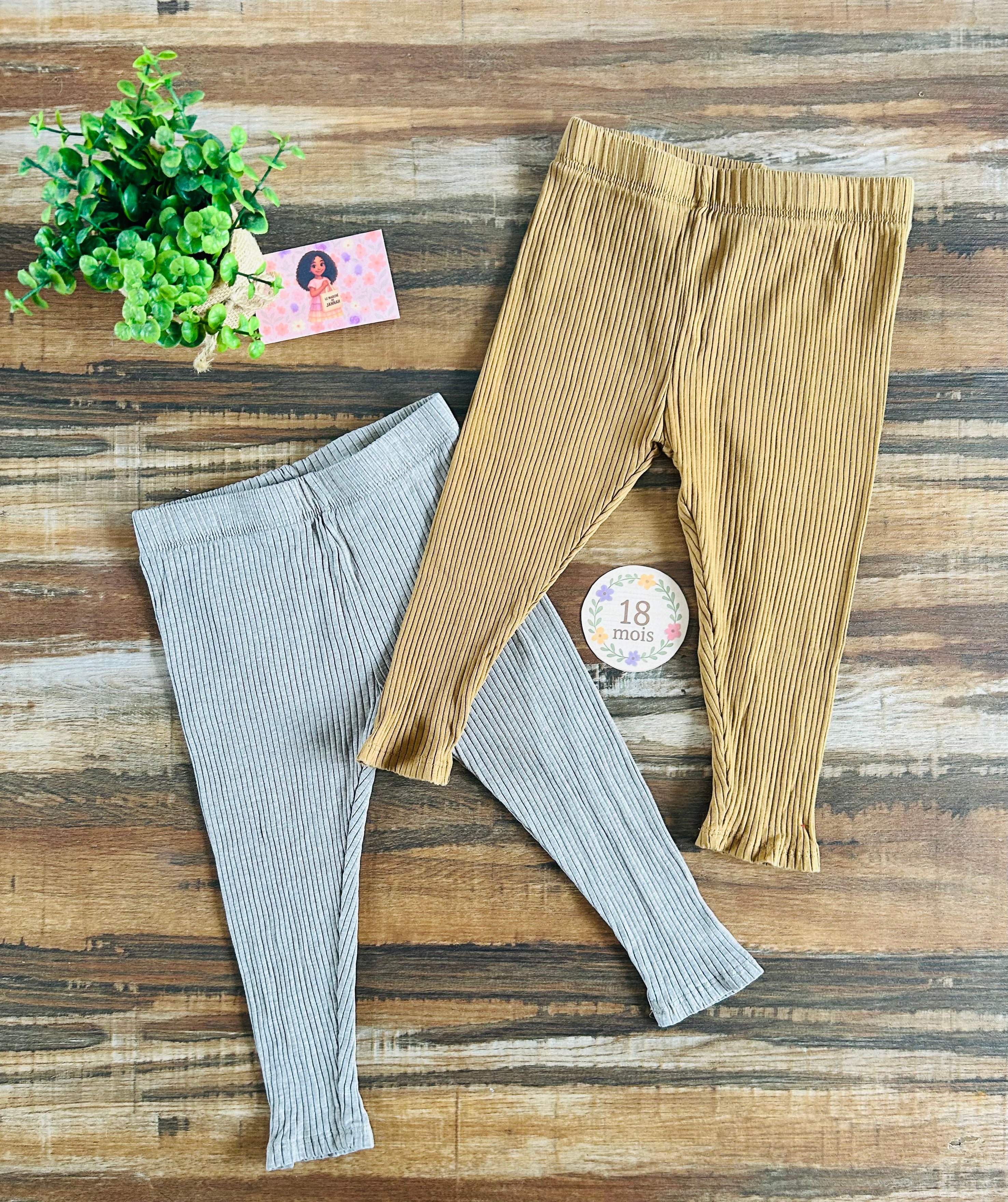 Lot de leggings Kiabi