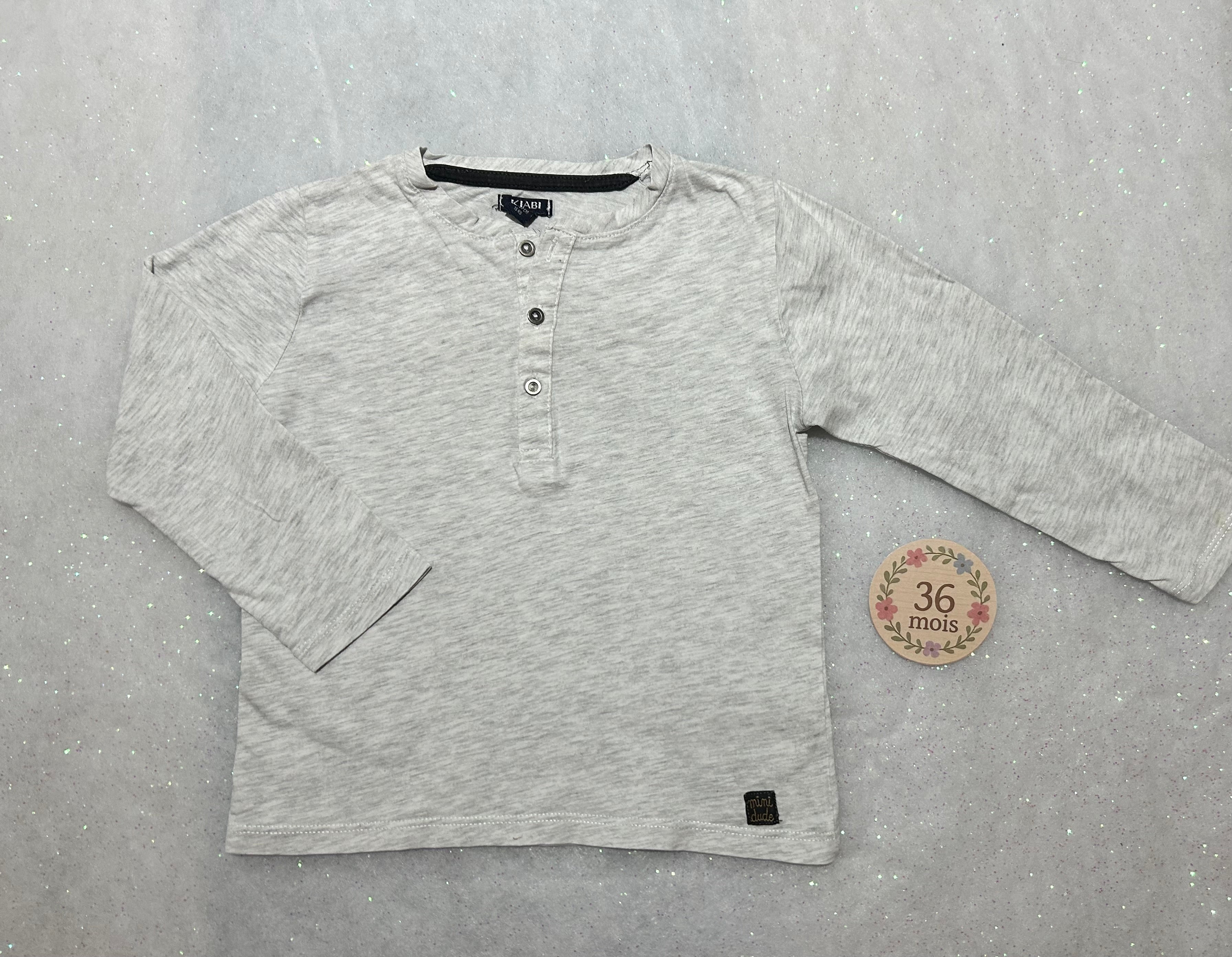 T-shirt manches longues Kiabi