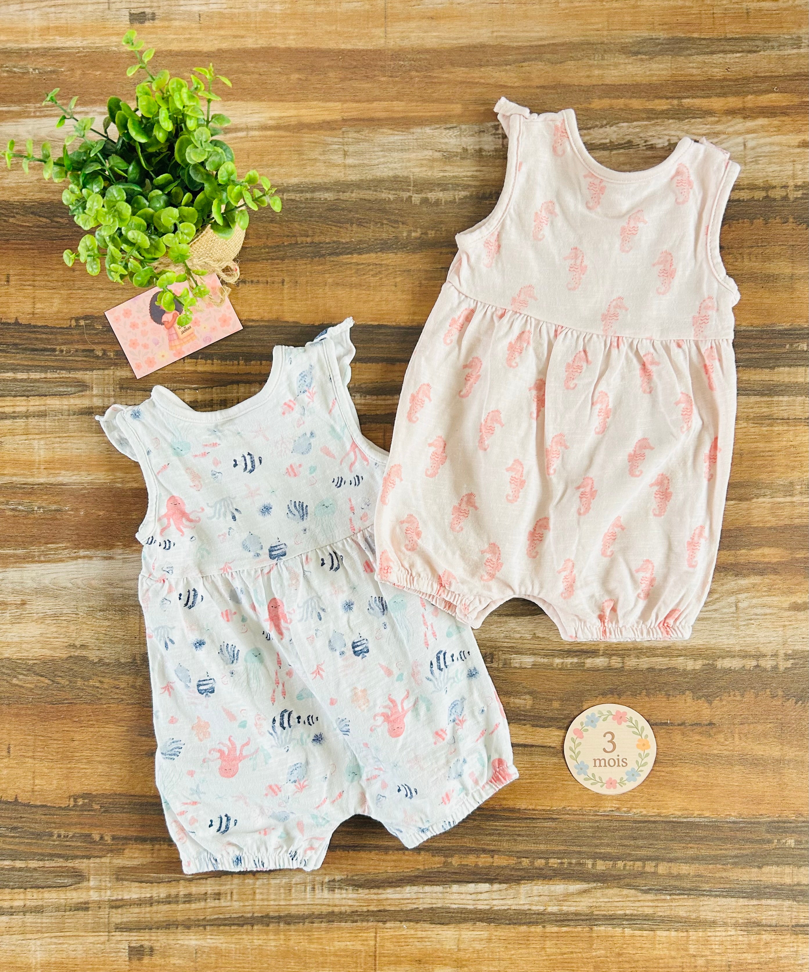 Lot de Combishort Primark