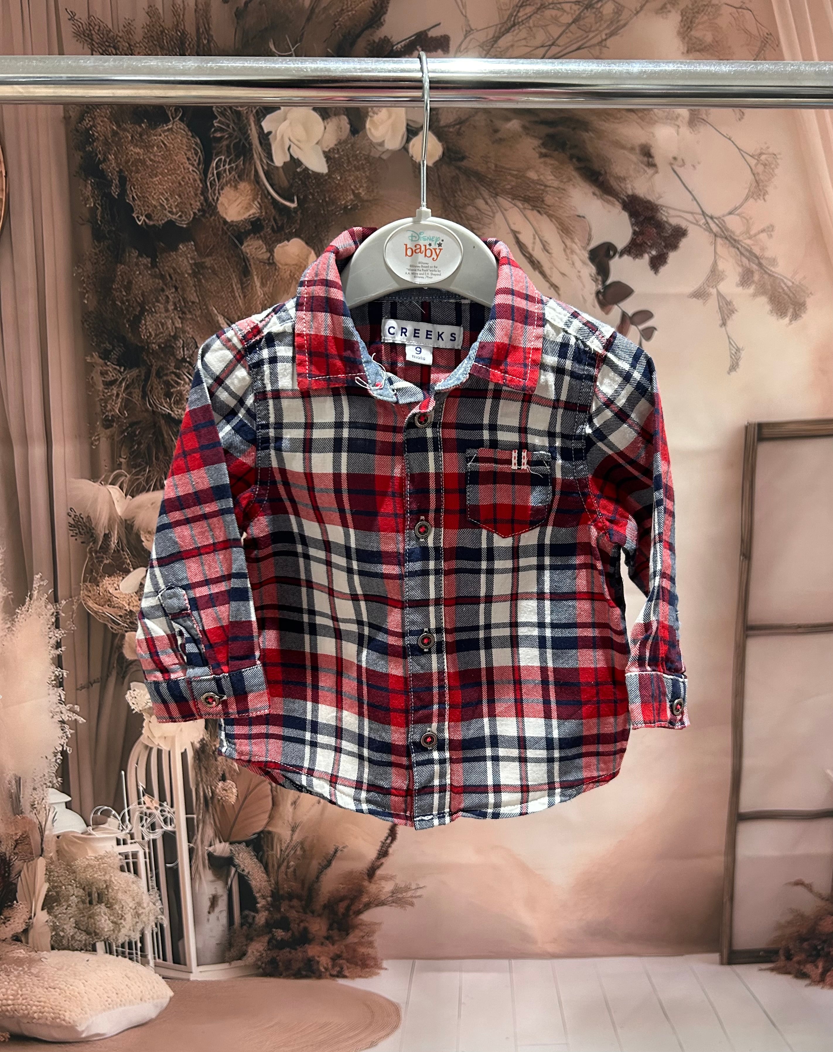 Chemise Creeks ~ 9 mois
